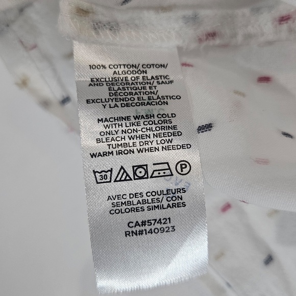 LOFT Blouse Womens XL Smocked‎ Neck Puff Sleeve Embroidered Peasant Boho Top - Picture 7 of 7